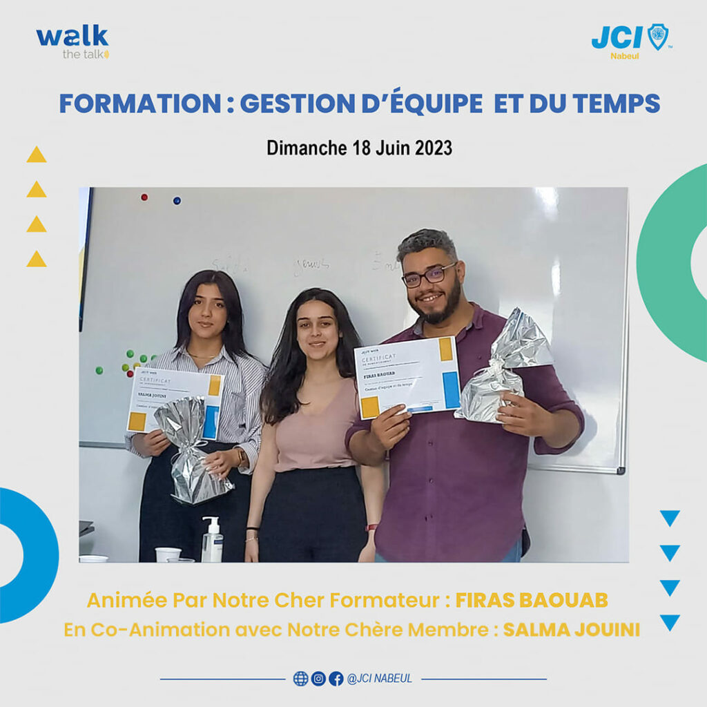 Formation en gestion d’équipe et du temps Formation en gestion d’équipe et du temps