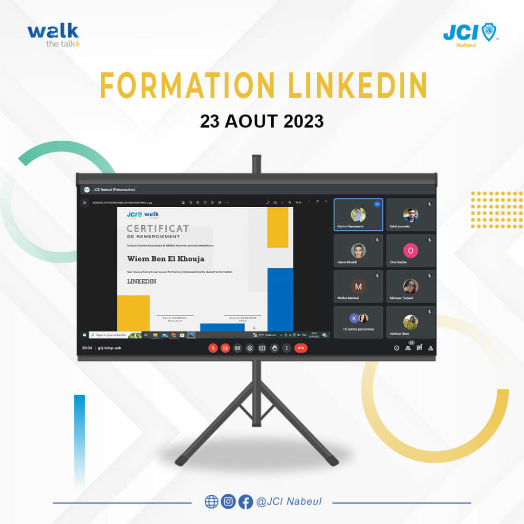 Formation LinkedIn : Développer Votre Présence Professionnelle en Ligne Formation LinkedIn : Développer Votre Présence Professionnelle en Ligne